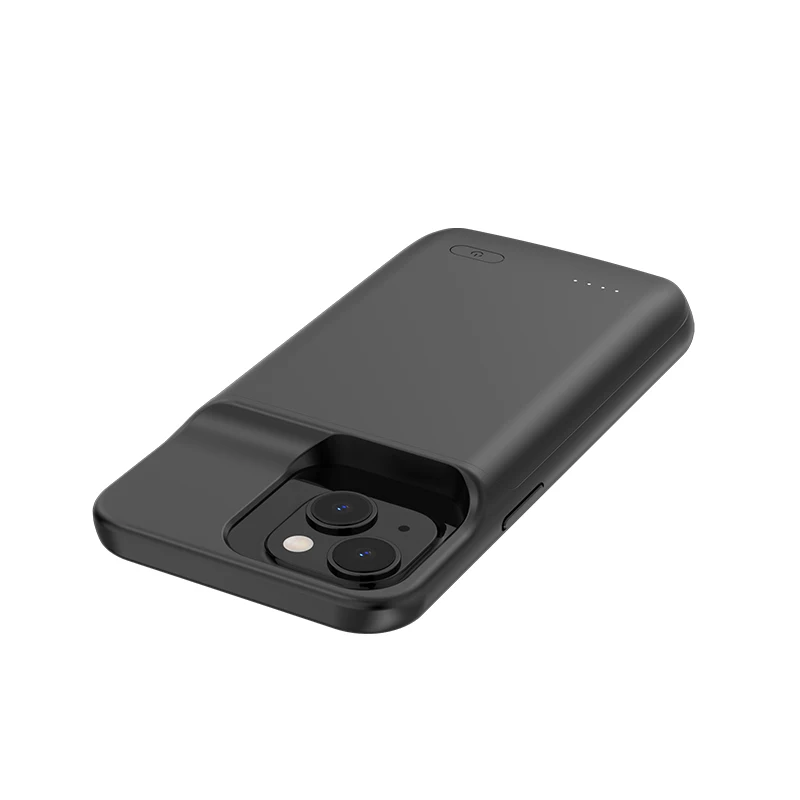 Smart Battery Charger Built-in Charging Port Phone Case 5000mAh High Capacity 3.7V Rechargeable Battery for iPhone 14 Smart Battery Charger Built-in Charging Port Phone Case 5000mAh High Capacity 3.7V Rechargeable Battery for iPhone 14