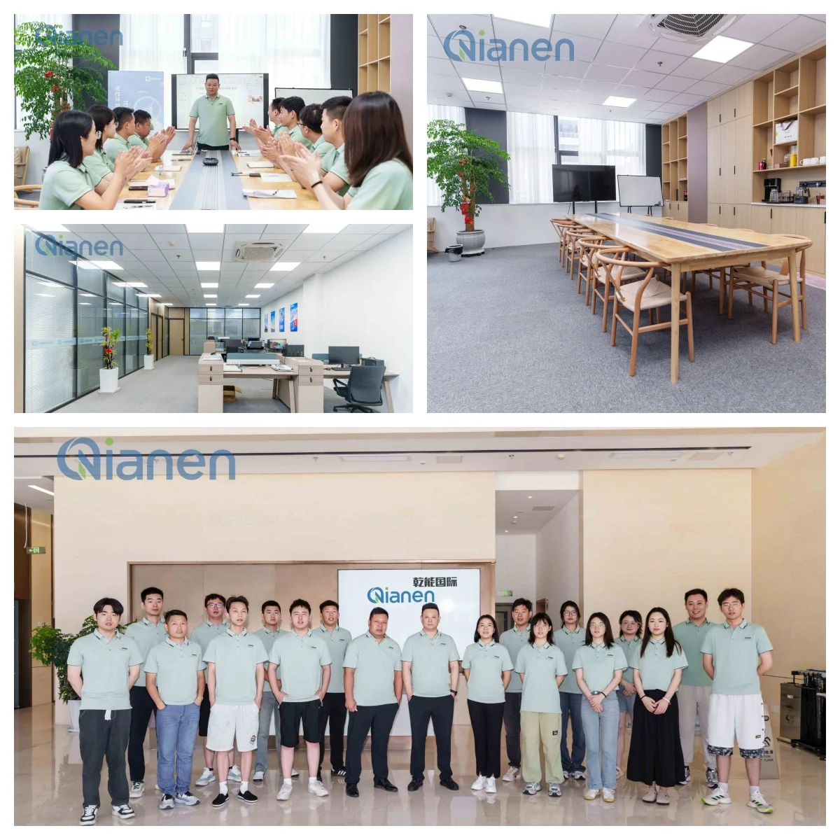 QIANEN 50-70KW Complete Solar Power System Commercial Industrial Solar Panel System with MPPT Energy Storage Controller supplier
