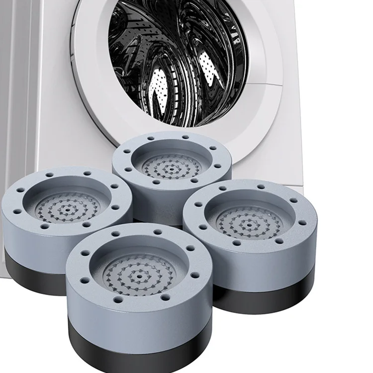 Washing Machine Foot Pads Universal Adjustable Heightening Washer & Dryer Anti-slip Anti-vibration Pad Refrigerator Base Bracket