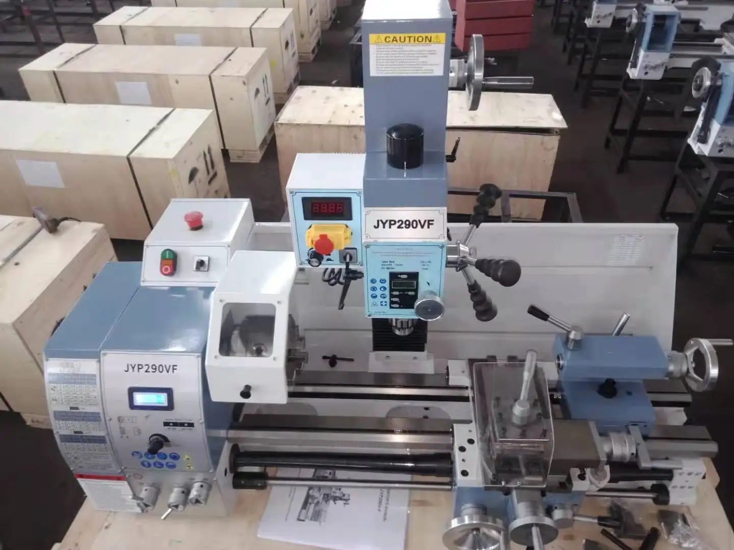 Mini Lathe Machine JYP300VF Torno Metal Lathe Machine