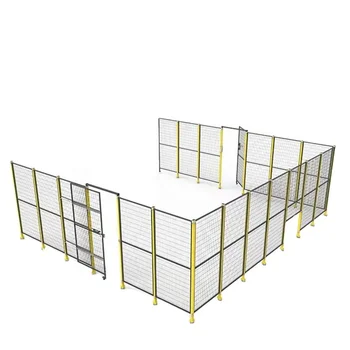 Workshop warehouse partition isolation planning with fence PVC hot dip galvanized wire mesh