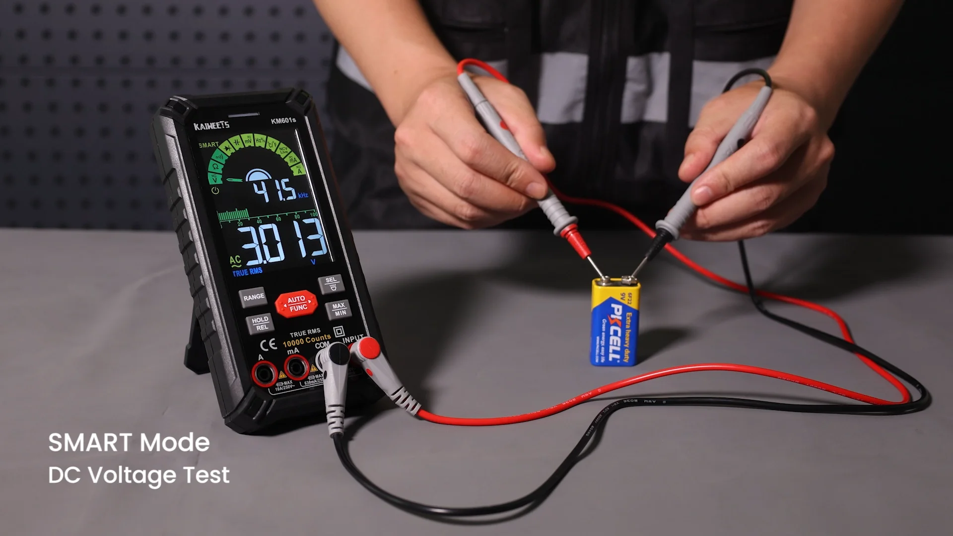 Kaiweets Km601s High Precise 10000counts 1000v Ac Dc Smart Digital Multimeter Ohm Hz Ncv Live C