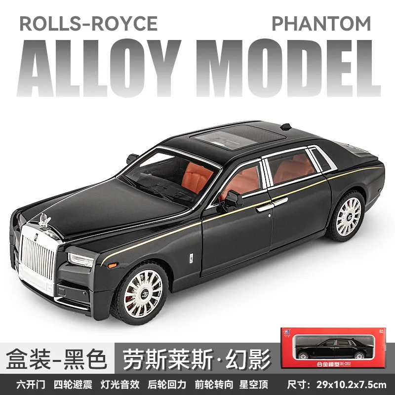 Diecast 1:18 Rolls-Royce Phantom - Sound & Light Model Car