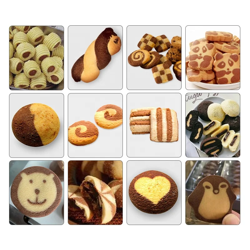 Automatic Cookies Wire Cutter and Cookie Forming Equipment Price