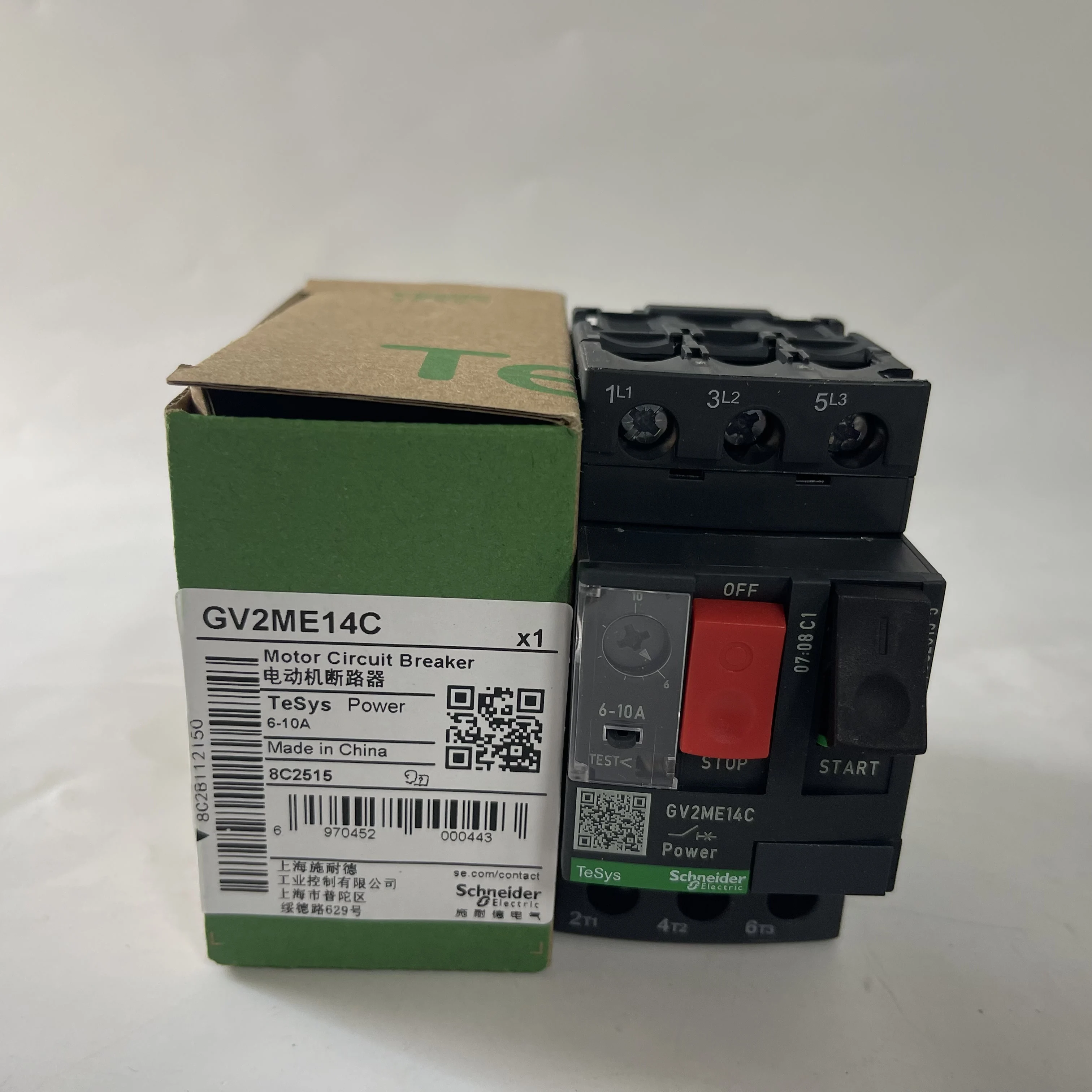 Schneider Motor Circuit Breaker GV2ME14C Schneider Motor Circuit Breaker GV2ME14C