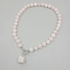 rose quartz-sliver