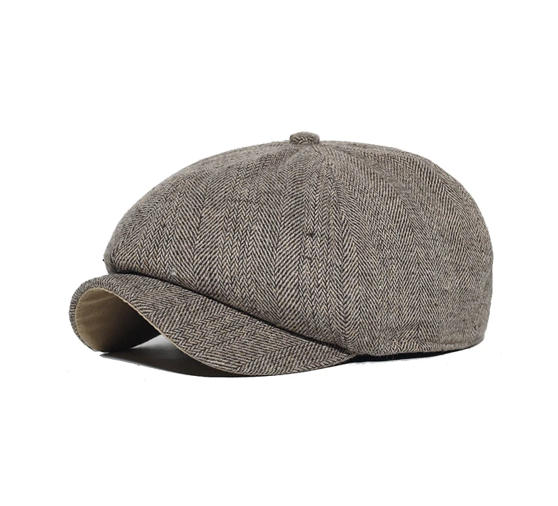 Berretti Da Strillone Caldi Spessi Invernali Berretto Ottagonale A Spina Di  Pesce Vintage Berretti A Righe Casual Cappello Piatto Edera Gatsby - Buy  Berretti Da Newsboy Caldi E Spessi,A Spina Di Pesce