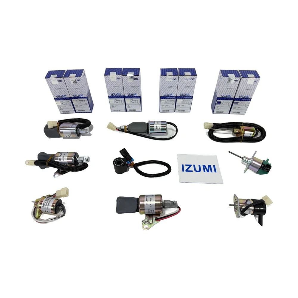 IZUMI 1106D-E66TA, 1106D-E70, 1106D-E70TA, Stop Solenoid Valve for Perkins