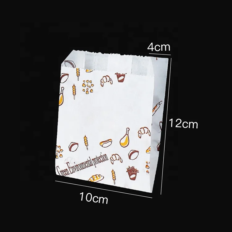 Biodegradable Eco Friendly Mini Paper Pouch Disposable Kraft Paper Pill Sachet Candy Sugar Packaging Bag