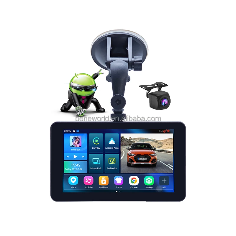 7インチカープレイAndroid自動スマートスクリーン2 in 1 UIS7861