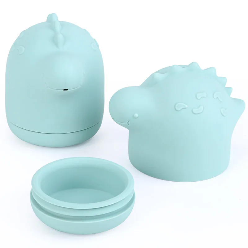 A Cartoon Silicone Children's Indoor Water Play Bathtub Shower Spray Toy, Suitable for Children Aged 1 to 3.