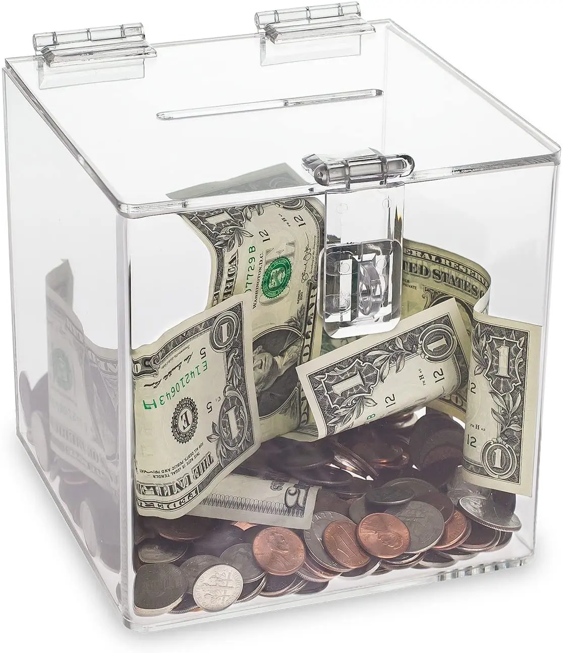 ADDON - Dividers for Cash Envelope Box Acrylic CashBox, Budget