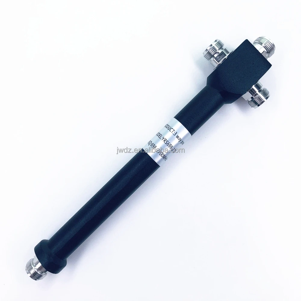 Cavity three  power divider 698-2700mhz,  N-female Circular cavity,  698-2700mhz 3 way cavity Power Splitter