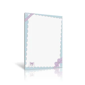 Custom Kawaii Cartoon Printed Loose Leaf Notepad Personalized Weekly Ready-to-use Custom Size
