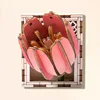 3D wooden magnetic fridge magnet-tulip