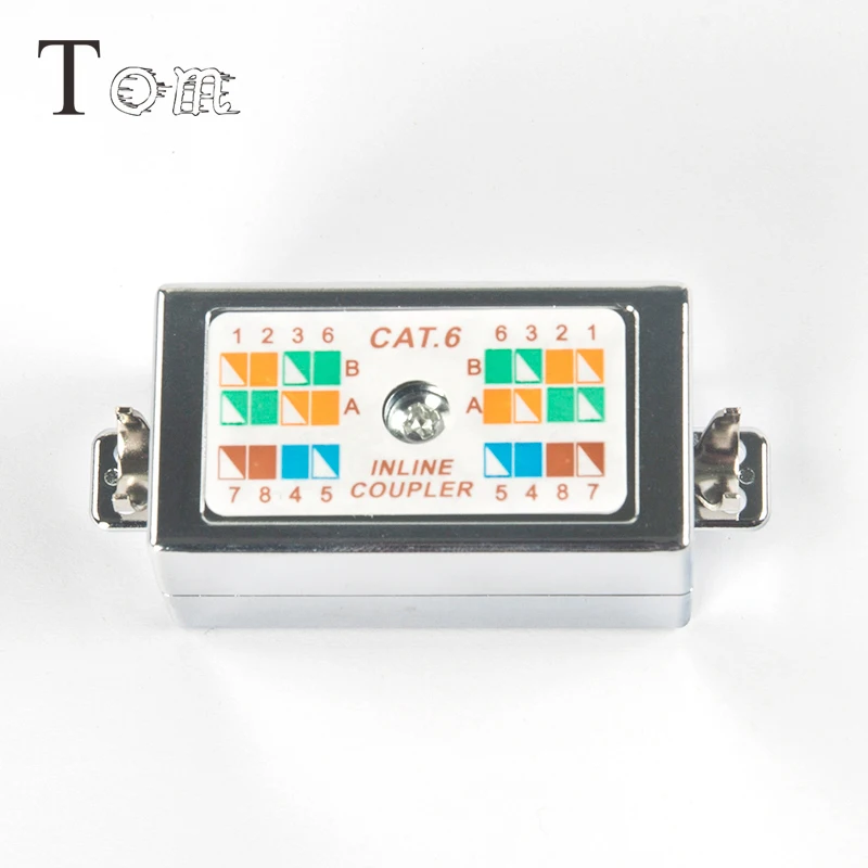 CAT6 Junction Box - Single Port Shielded Electrical Enclosure For Network Wiring