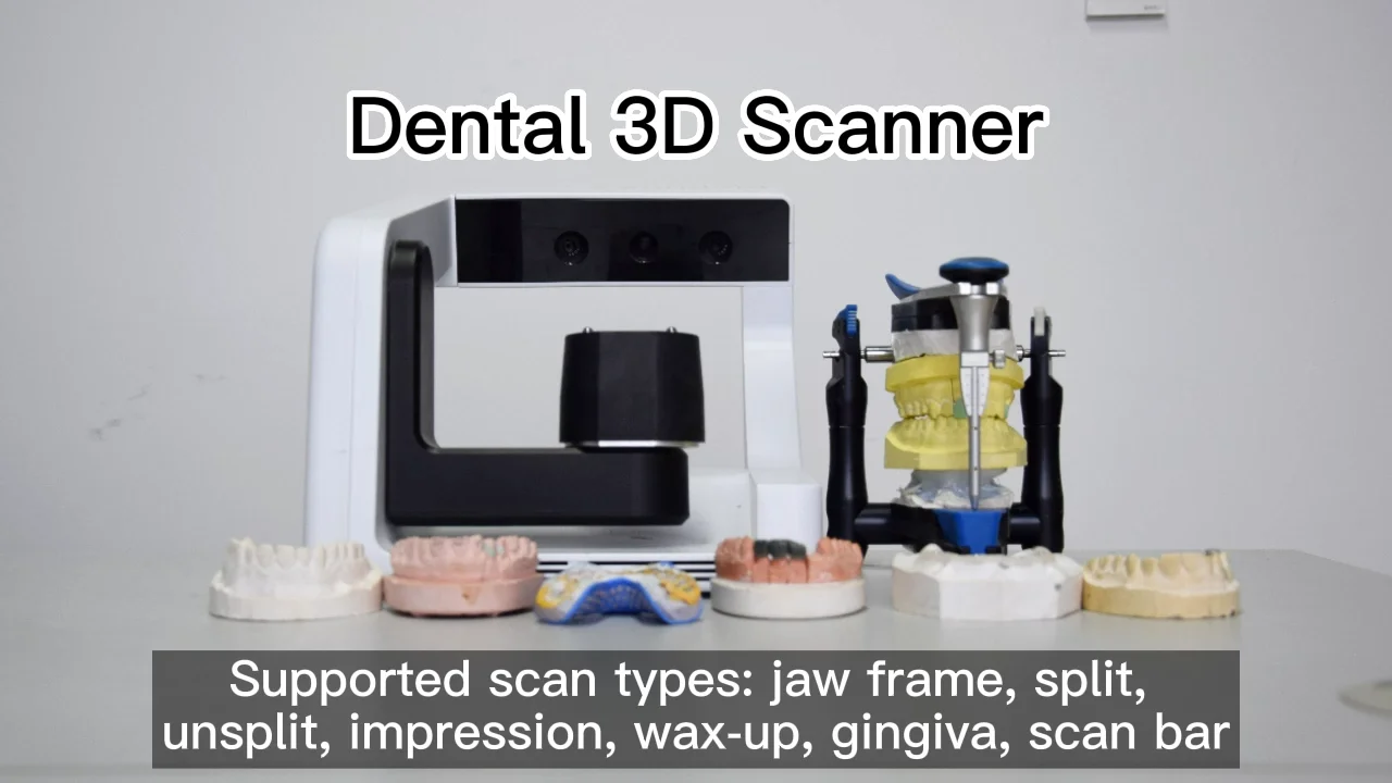 Factory Hot Sale Blue Light Fast Speed Cad Cam Dental Scanner 3d Dental