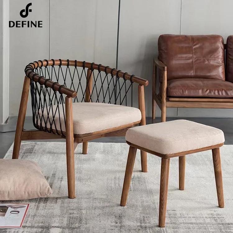 2022 Best Quality Rocking Chair Factory Price Style Soft Sitting Fabric Cover for Living Room