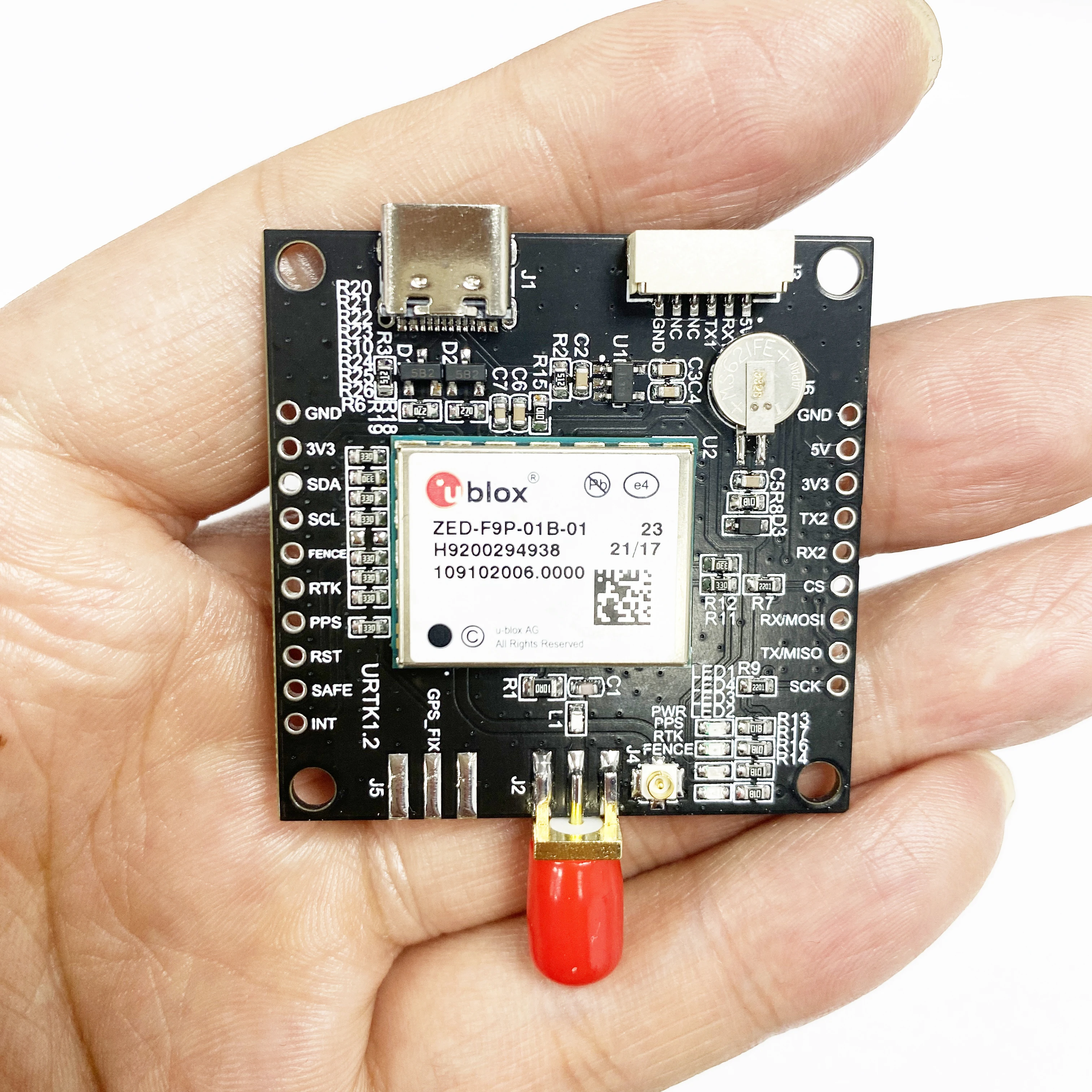 ZED F9P GNSS Module - High Precision for Drone Development