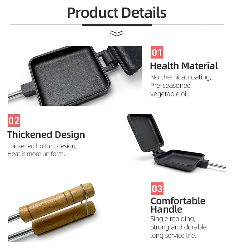 Cast Iron Jaffle Pie Camping Sandwich Maker Buy Jaffle Iron,Camping