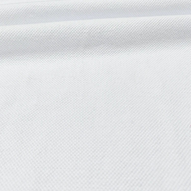 Quick Dry Knit Tubular Material Polo Pique Fabric , 65% Polyester 35% Cotton Pique Fabric for Sale/ factory