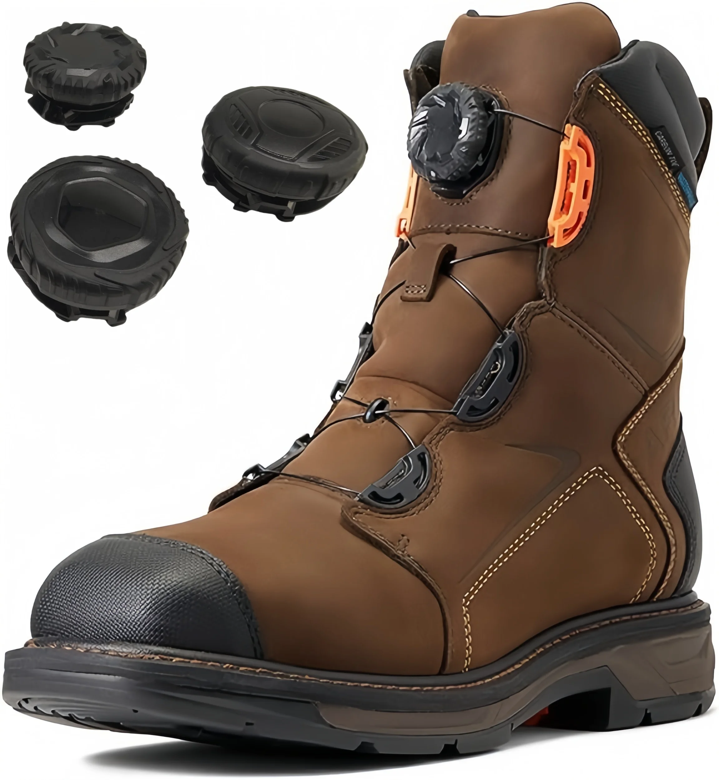 Swivel Wire Shoelaces - Automatic Rotation Lazy Laces for Boots