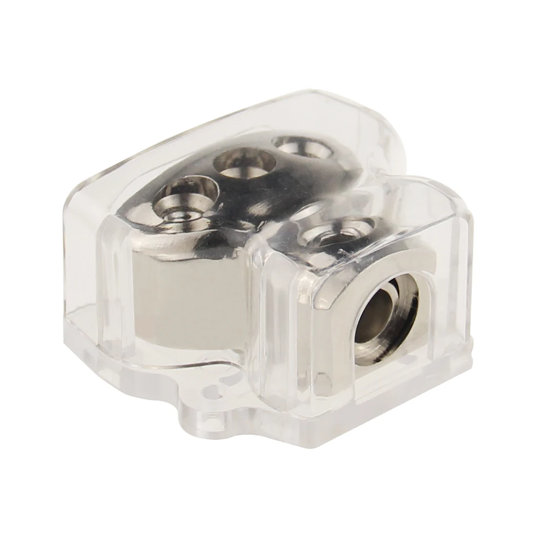 3 Way Car Audio Power Distribution Block Copper Car Distribution Block Splitter 1 X 0ga In/ 3 X