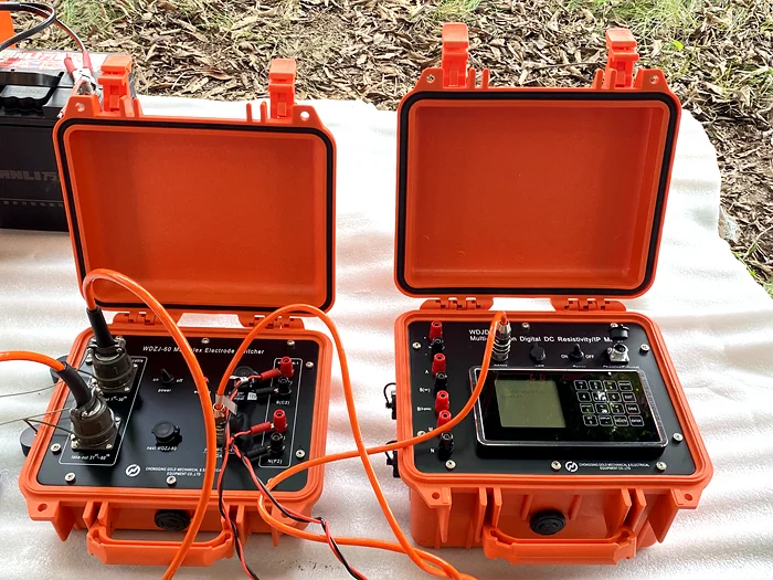 2D Multi-electrode Resistivity and IP Survey Instrument Geophysical ERT ...