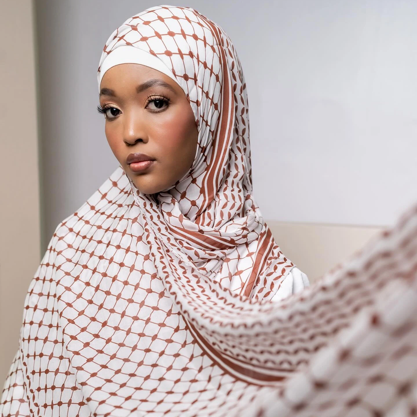 chiffon hijab styles