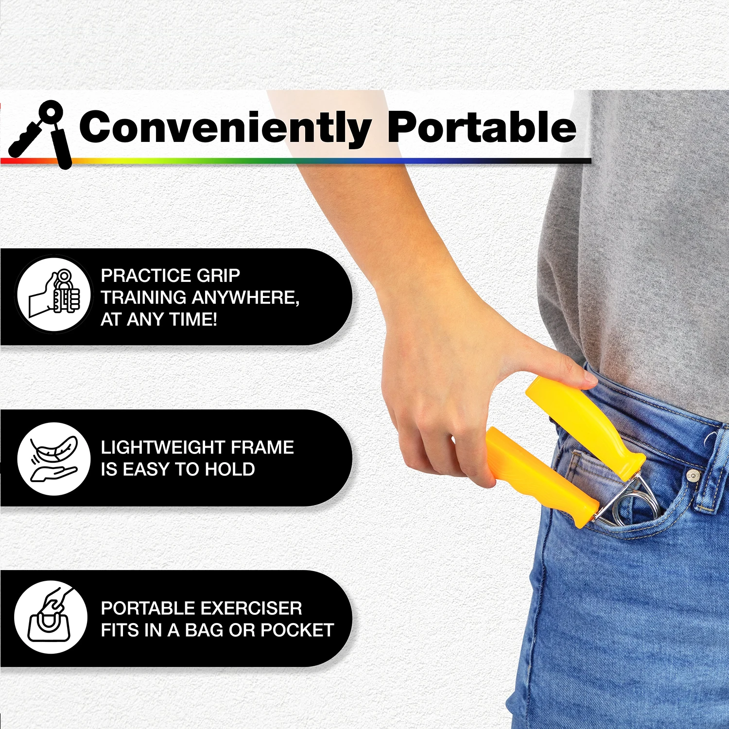 Оптовая продажа дешевый прочный портативный пластиковый пружинный усилитель для рукоятки