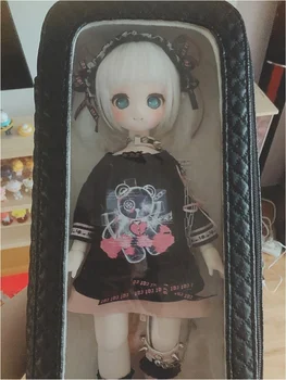 ブライス大型ドールケース黒花柄 ブライス 大型ドールケース花柄