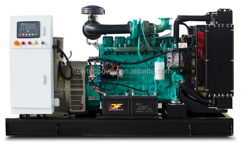 With ATS 80kw 100kva Open Type diesel Generator Powered by cummins