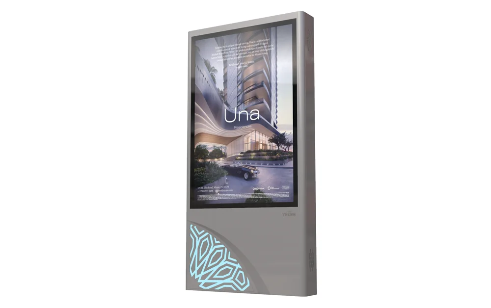Outdoor Hd Floor Standing Led Display Light Box Double Sided Led Mupi Buy Floor Standing Led