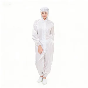Disposable Anti-static Polyester Safety Protective Jumpsuit High Tenacity Unisex Work Coverall with Retardant Features