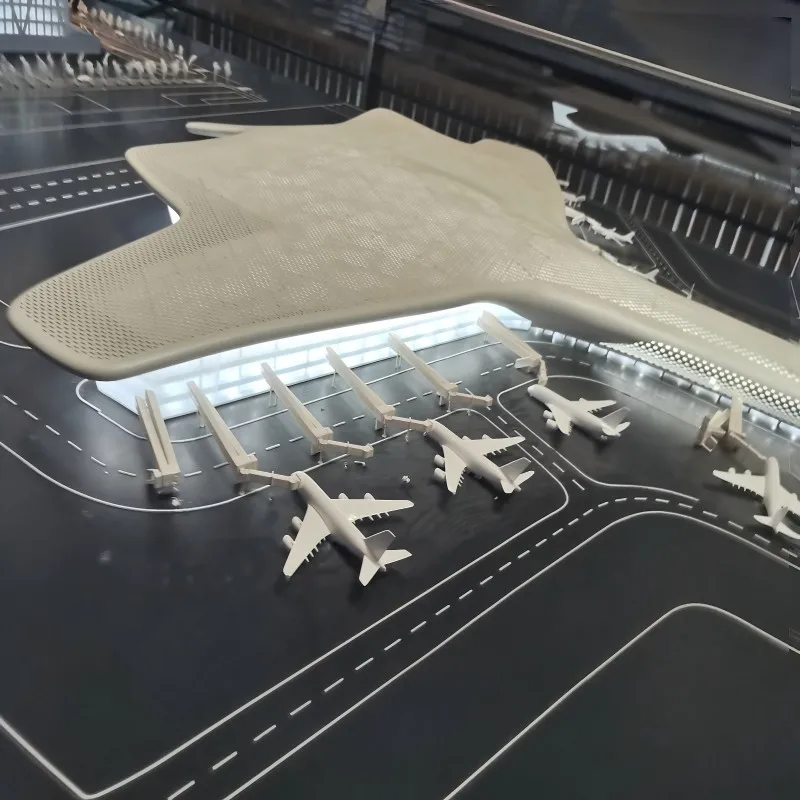 Model 1/100 Scale Plane Diorama 1 400 Scale Model Airport gse