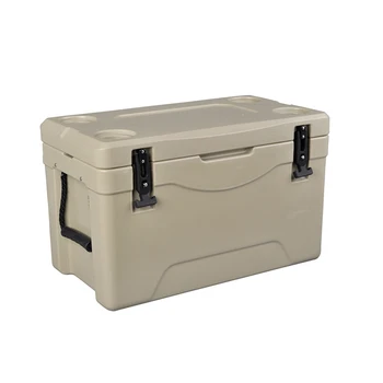 Camping YETY Design OEM 38L Rotomolded Ice Chest Cooler Box Insulated Hard Cooler For Camping Wholesale