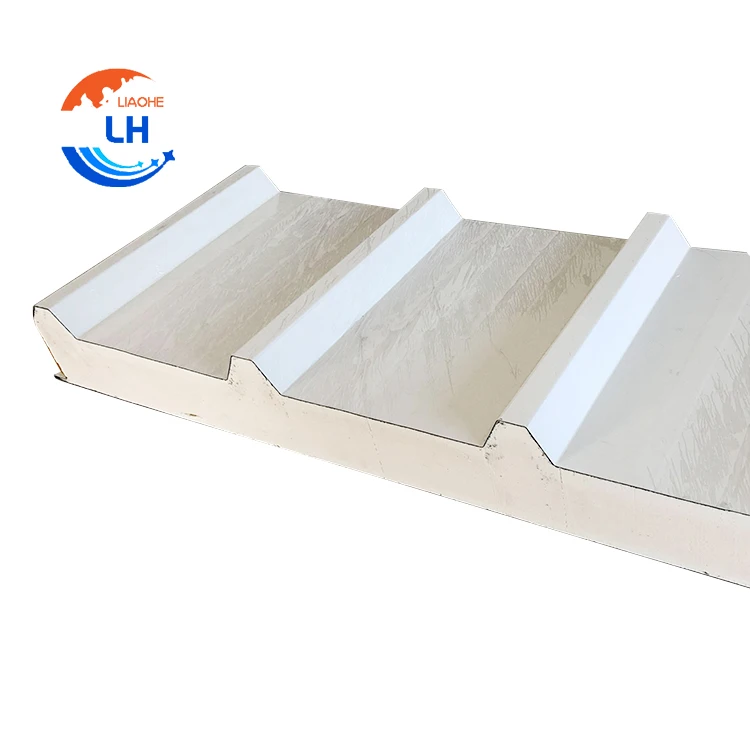 Impact Resistant 100kg/sqm Polyisocyanurate PIR PU Insulated Sandwich Boards Panels for Agricultural Greenhouses