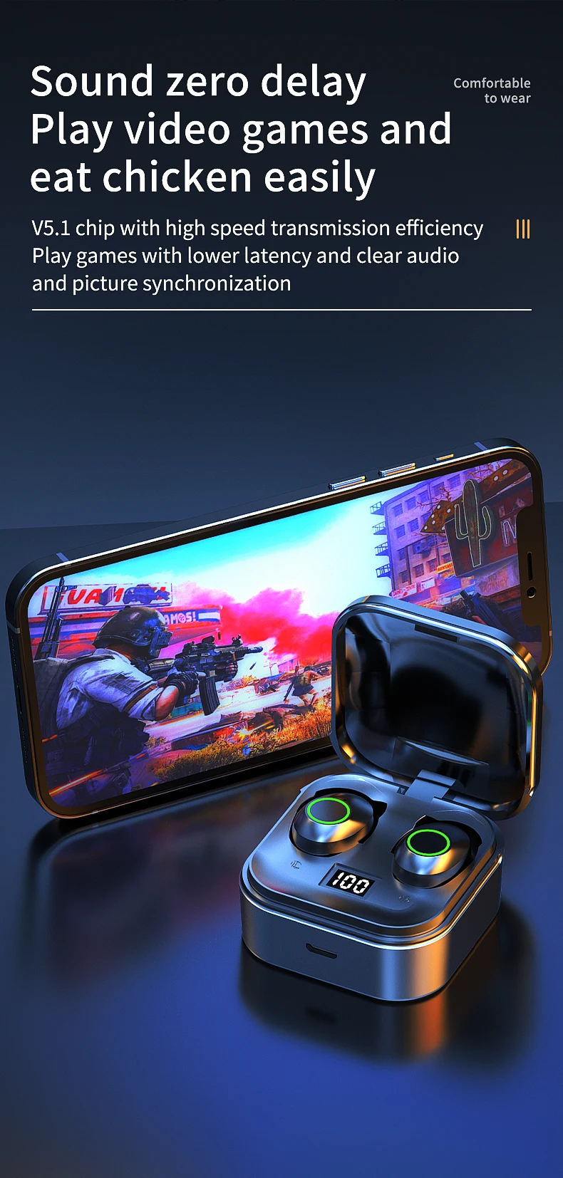 Aimus Wireless Aimus Earbuds Xiaomi ZBW4412GL In-Ear Bluetooth Ear