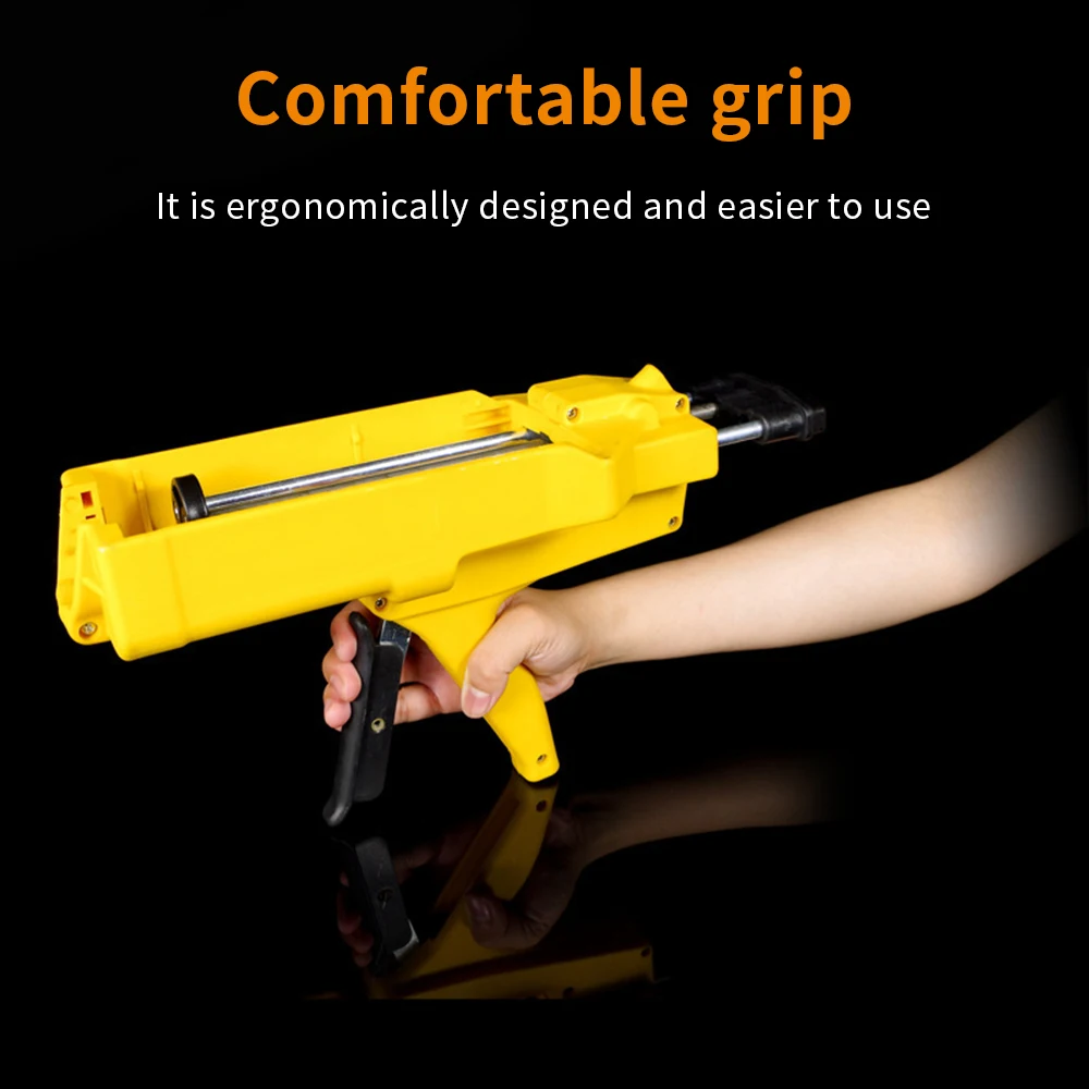 Flashlight Pneumatic Two Component Dispensing Gun Ab Adhesive ...