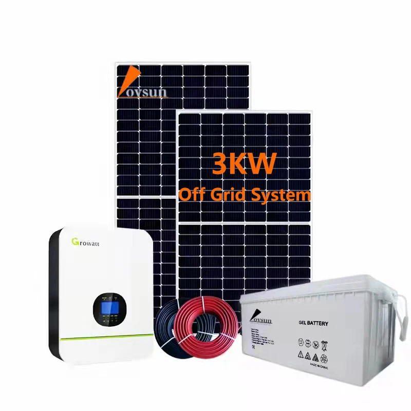 Lovsun  3 KW solar energy systems off grid water system 3000w solar system complete