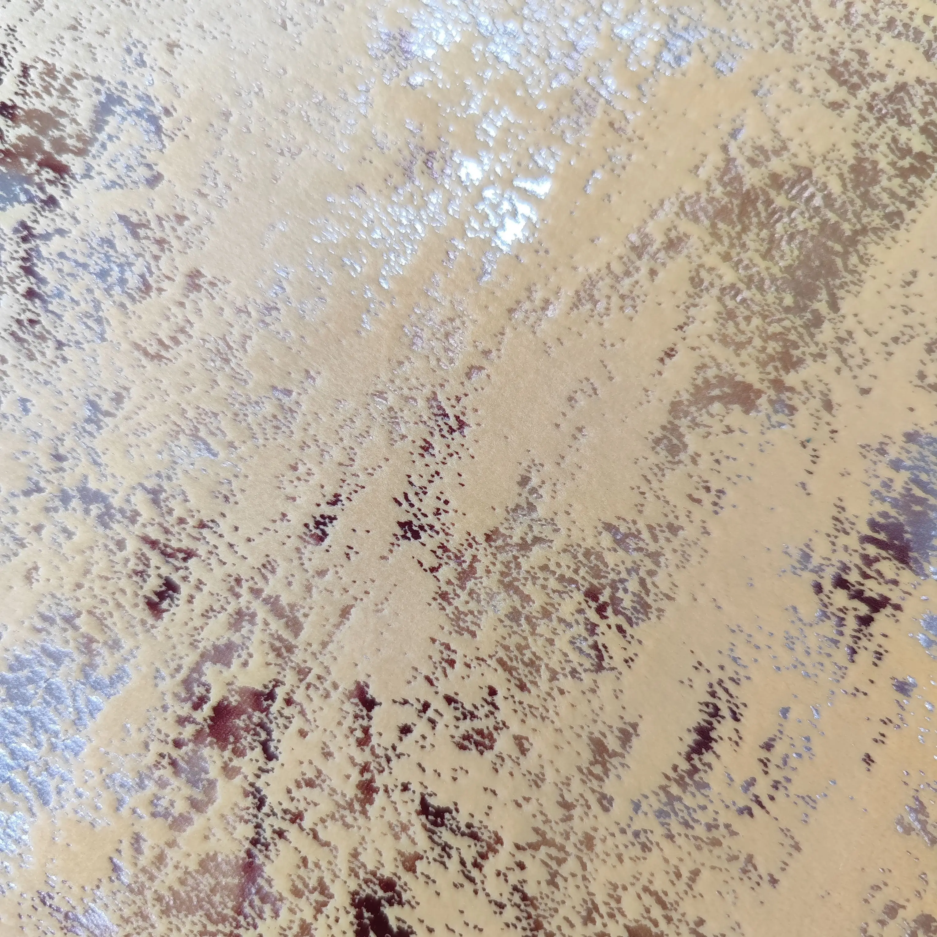 100 Polyester Velvet Curtain Material Rolls Fabric Foil Curtain Fabric