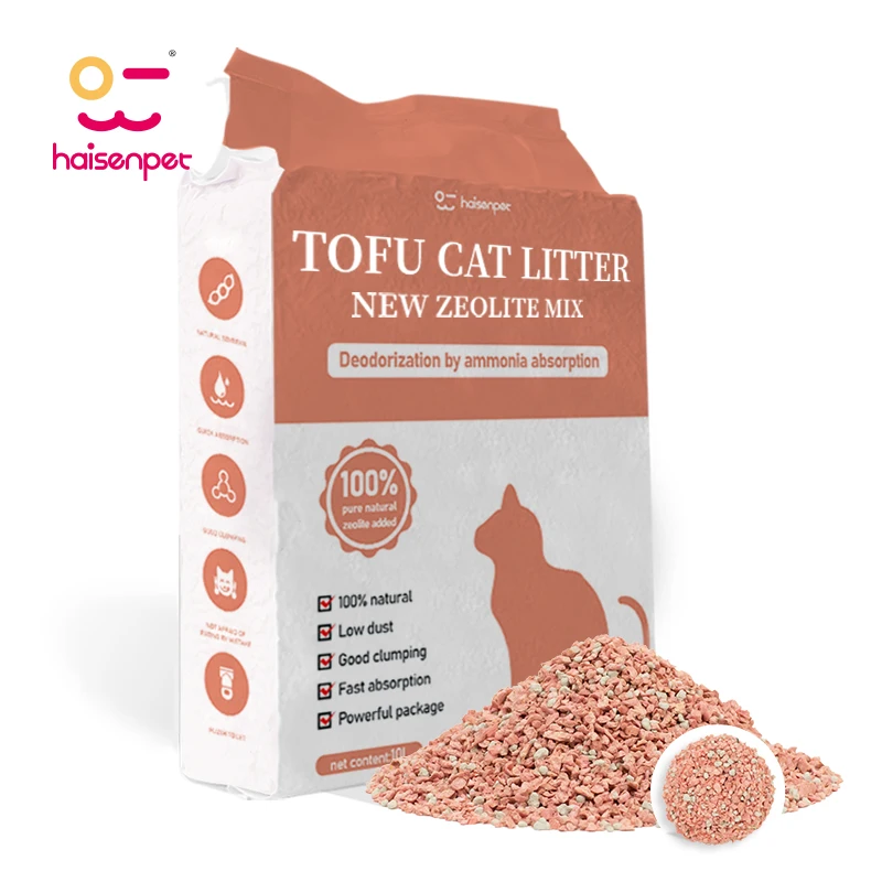 Suppliers Wholesale Premium Clumping Clean Tofu Zeolite Mixed Crushed Broken Cat Litter Buy