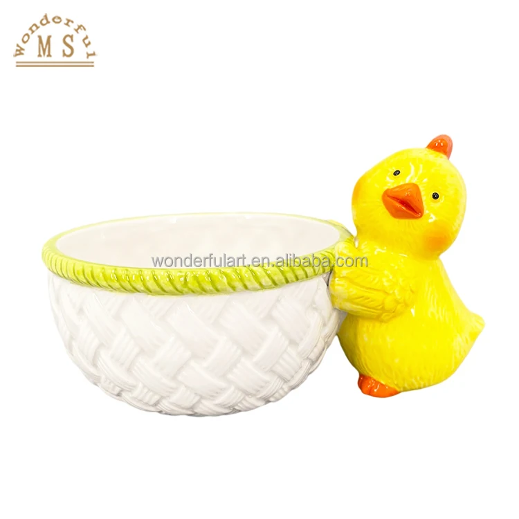 Handmade modern Ceramic Eggs&chicken shape sauce chicken uk national serving dish porcelain butter Kitchenware Easter plates set