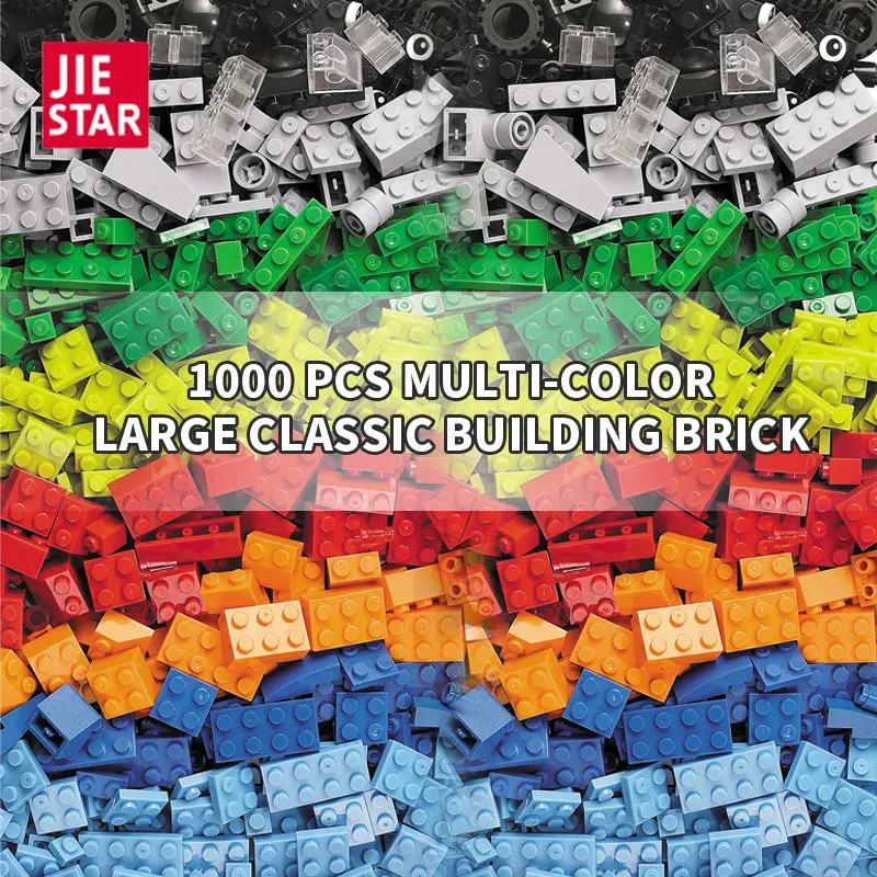 Jiestar Classic Large Creative Brick Bulk Building Block Set Generic