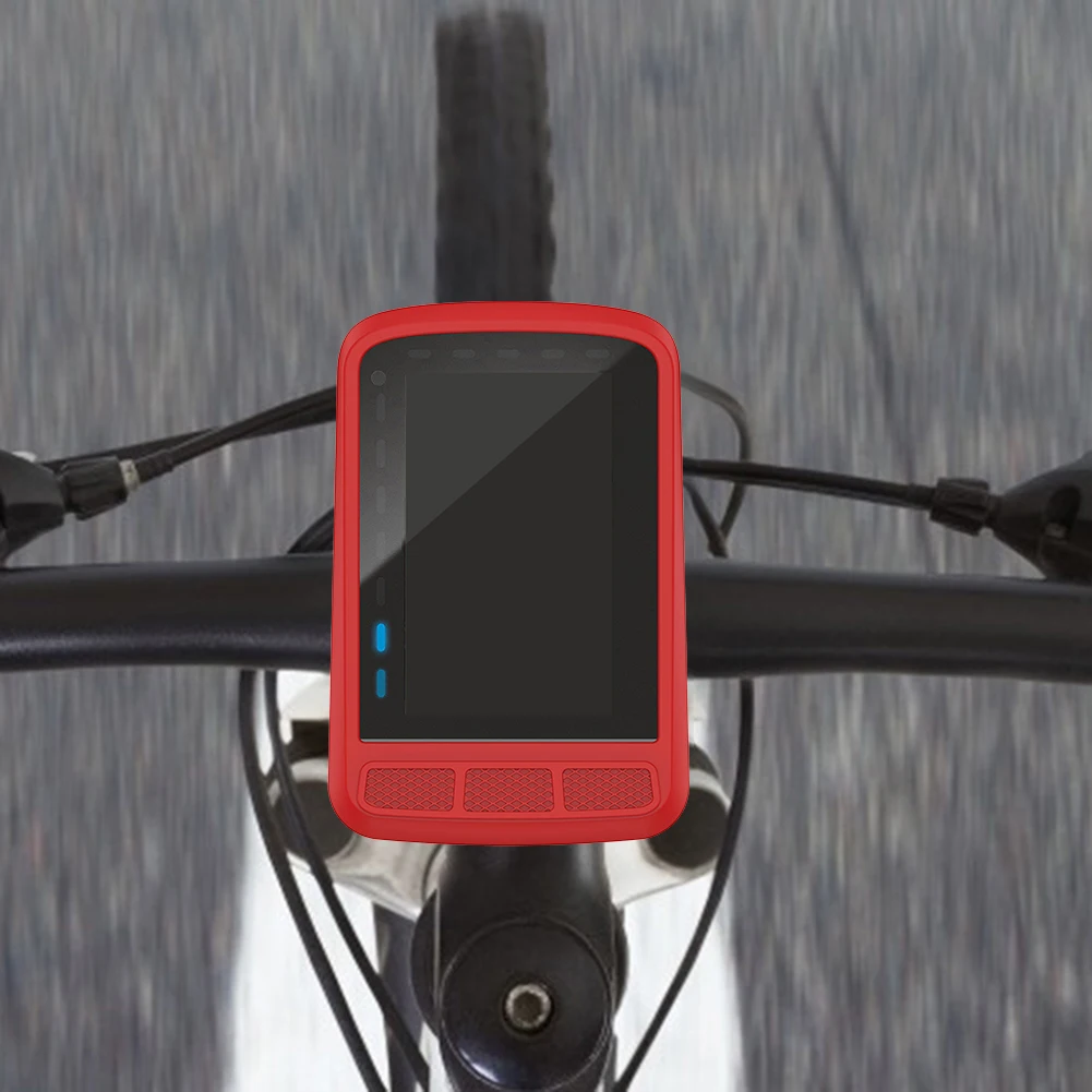 Bicycle Computer Protection Silicone Case Cover Dustproof Dropproof Protective Case for Wahoo Roam 2