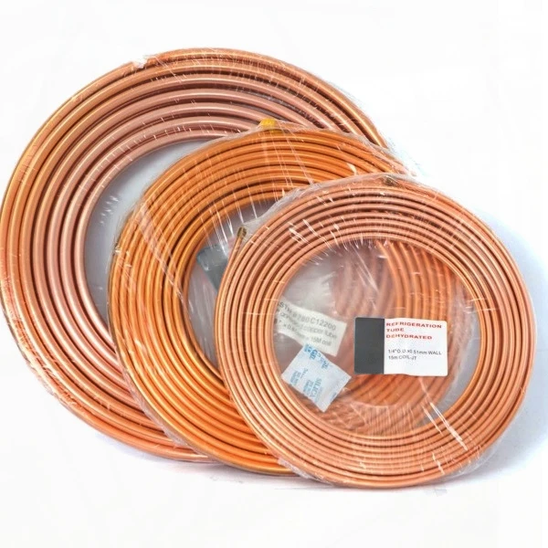 Hot selling copper tube pancake coil copper nickel tube medical copper pipe tube for acs