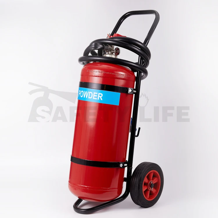 Extincteur à mousse à chariot 50L avec bon prix vente directe d'usine