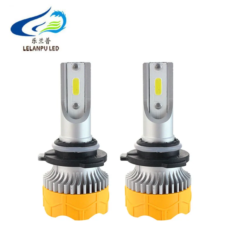 Automotive Lighting System K6 Led Headlight COB Chip 4000LM 40W Led Light Bulb Waterproof IP67 in Fan Cooling Universal