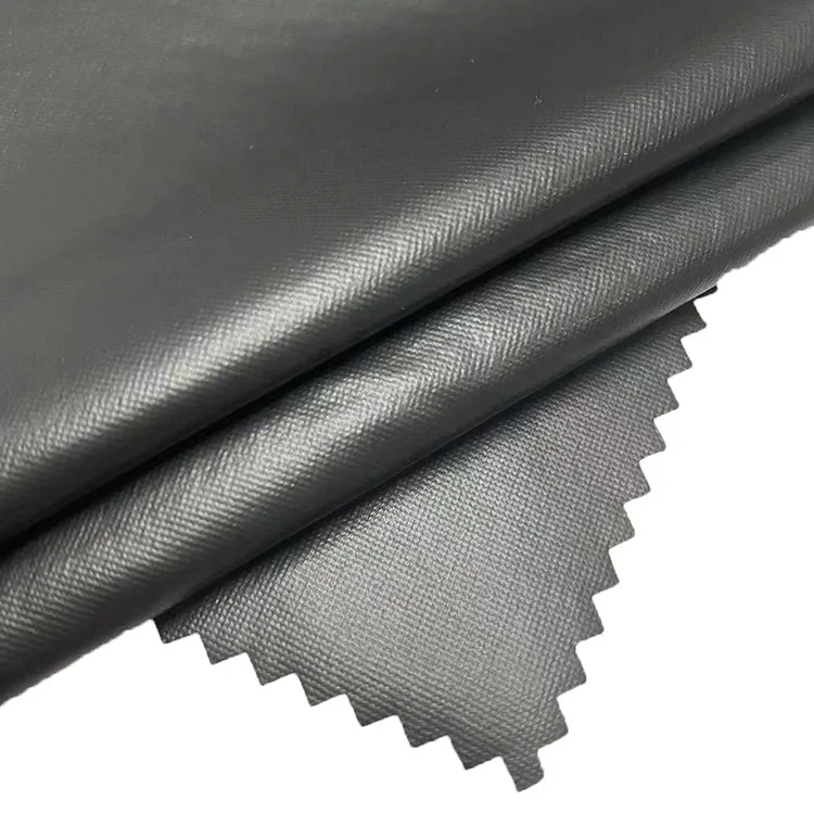 Polyurethane Knitted Jersey Laminated Waterproof PU Coated 2 Layer 4 Way Stretch Fabric