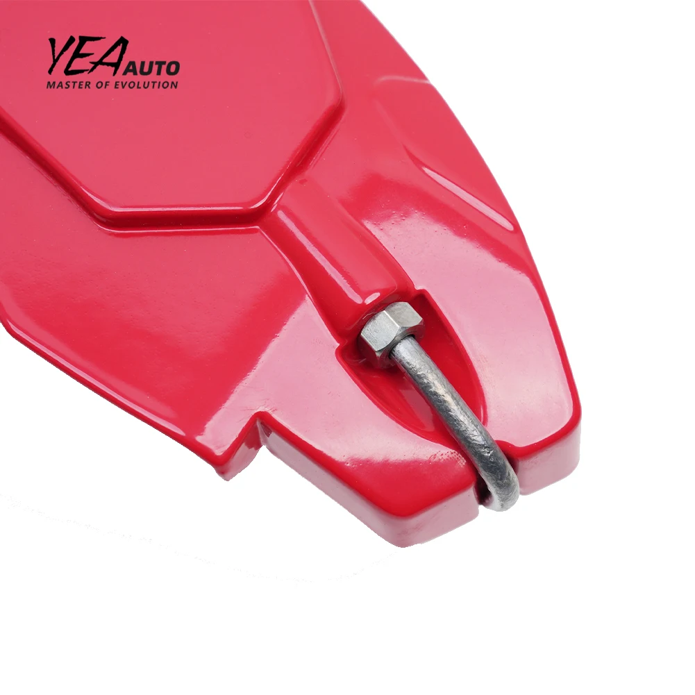 product car brake caliper protect 4pcs auto brake system for bmw x5 car calipers brake cover accessories with logo sticker-2